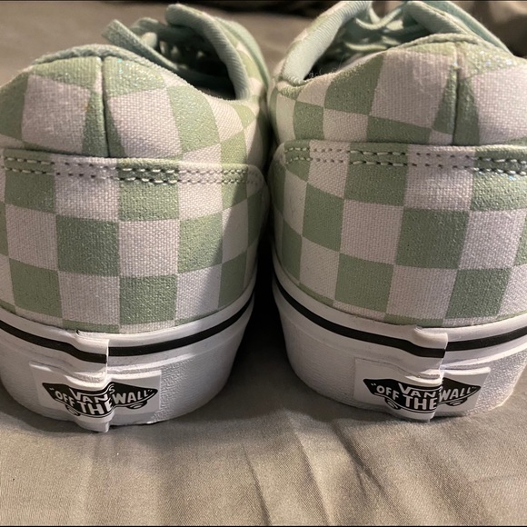 Glitter checkerboard Vans - Picture 4 of 4